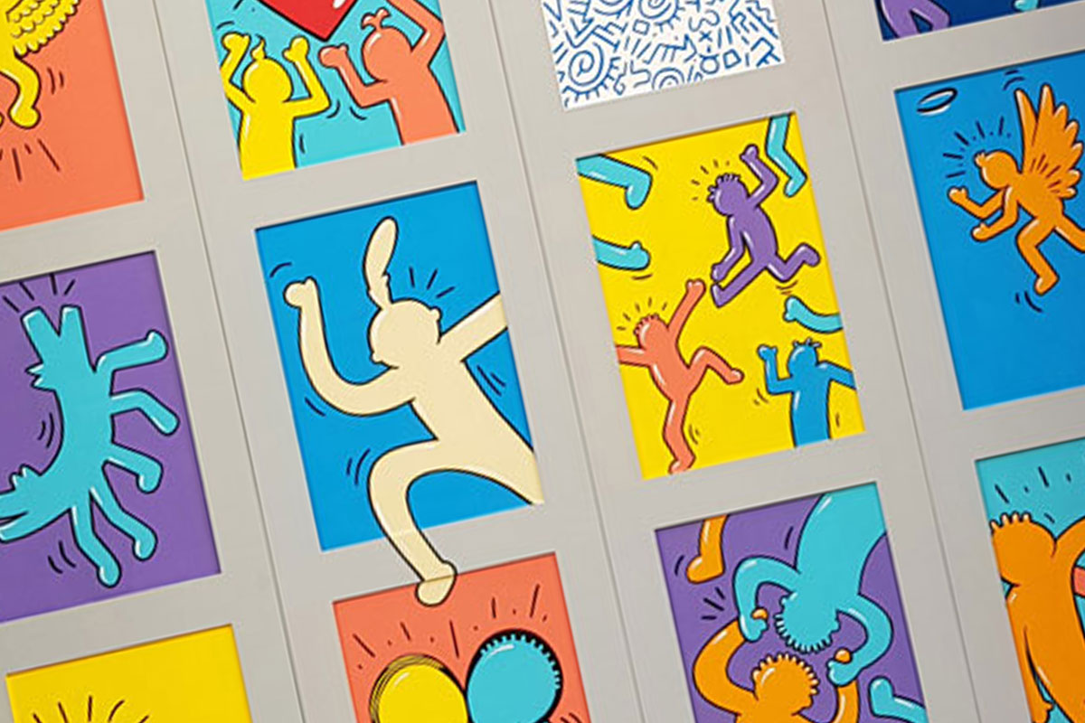 Peinture murale - Hommage à keith haring