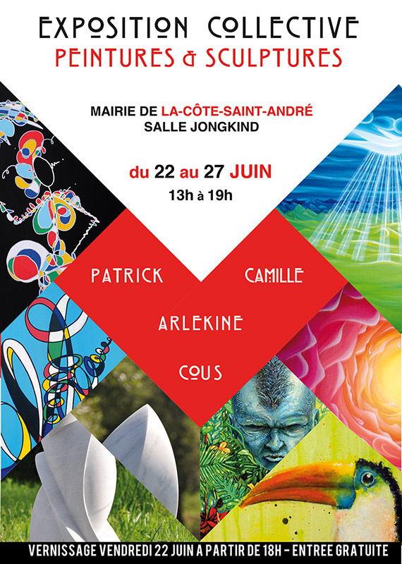 Affiche d'une exposition organisée en 2018