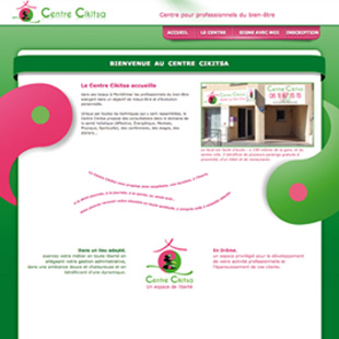 Site web Centre Cikitsa