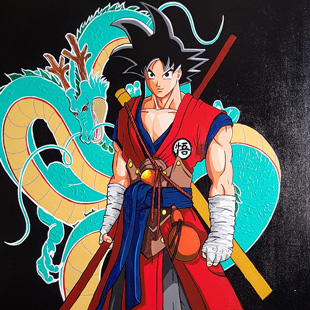 Peinture - Dragon Ball Z