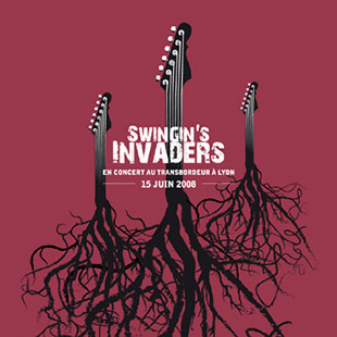 Création d'une affiche - Swingin's invaders