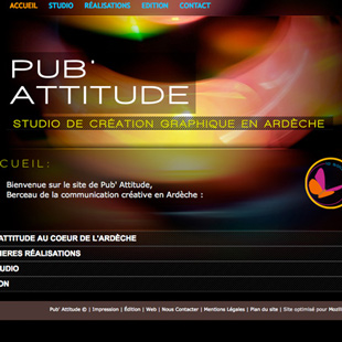 Pub'Attitude - Gestion du Pôle web