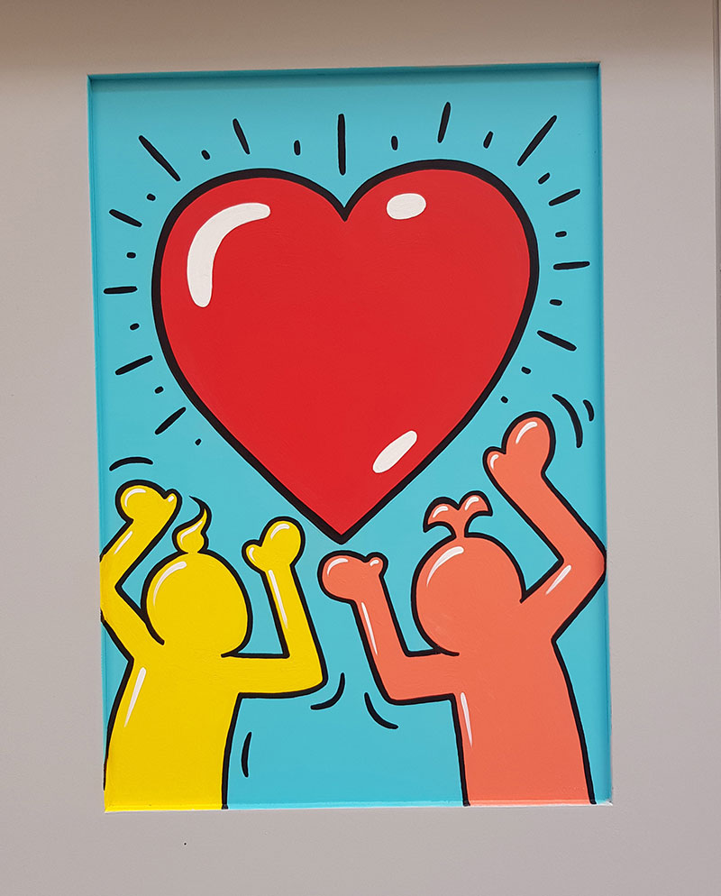 Keith-haring - Coeur