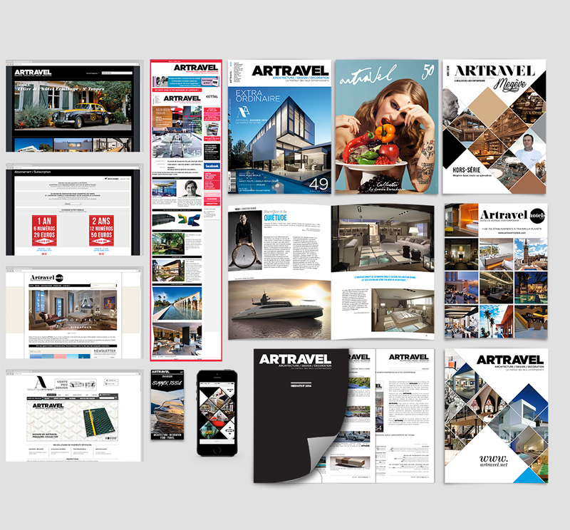 Magazine Artravel - Directeur artistique