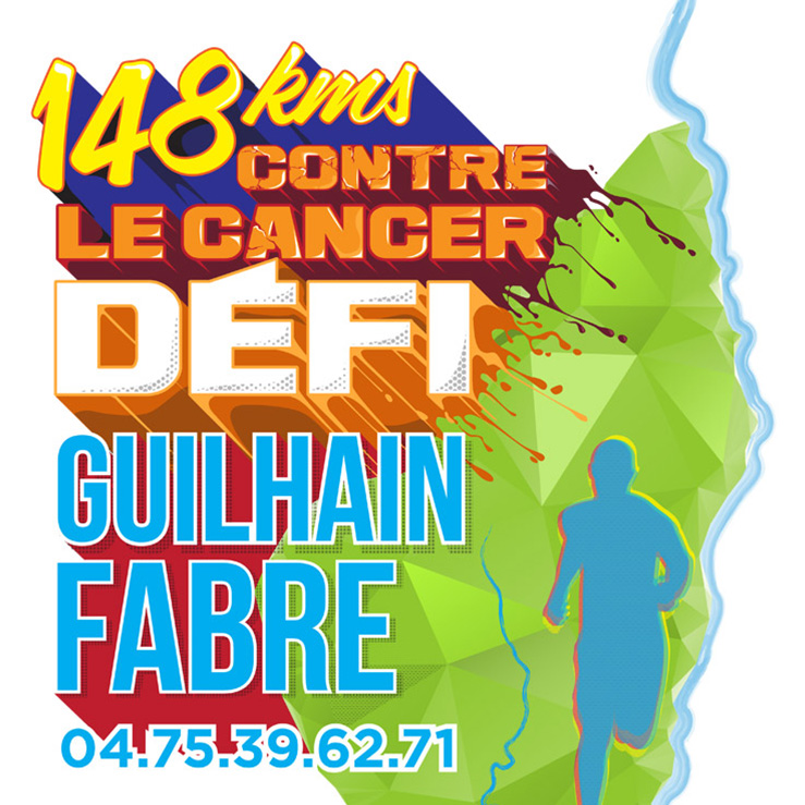 Projets similaires - Défi Guilhain Fabre - création de l'affiche de l'événement sportif