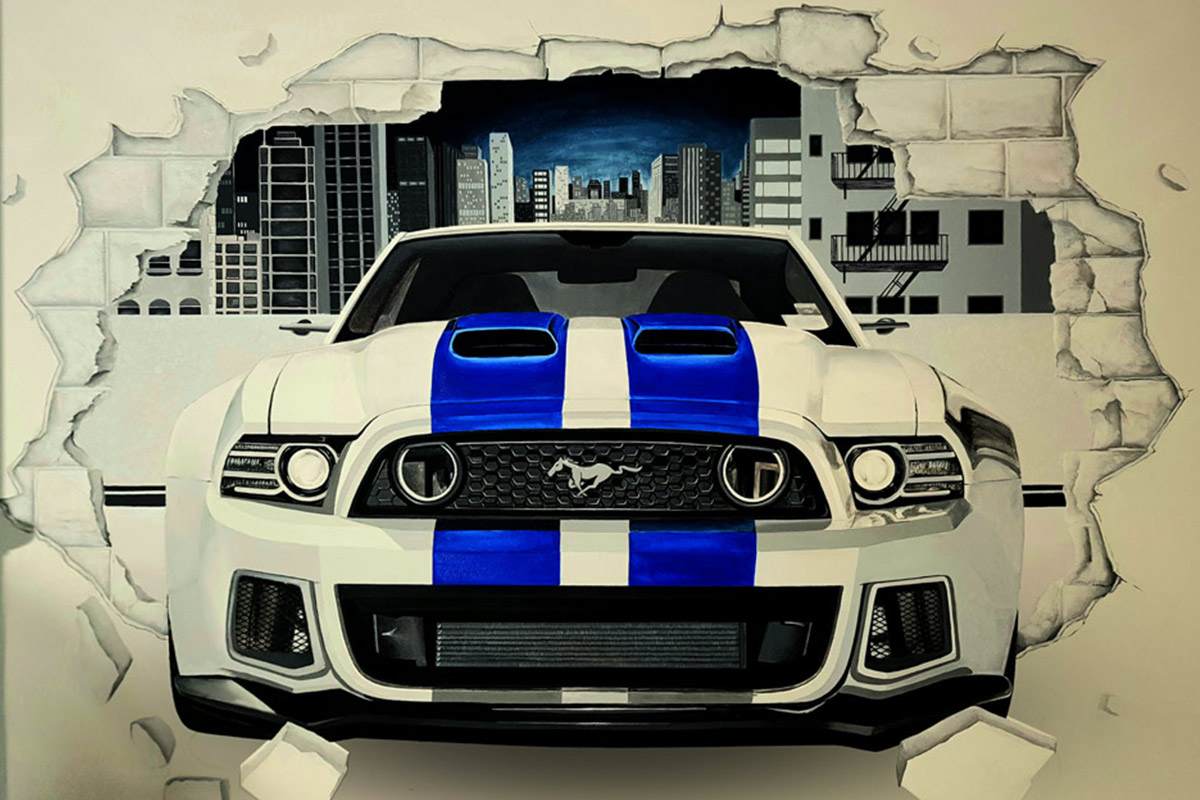 Ford Mustang - Décoration intérieure